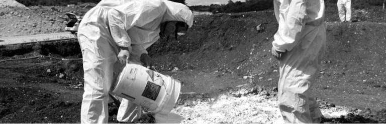 pikka explosive decontamination